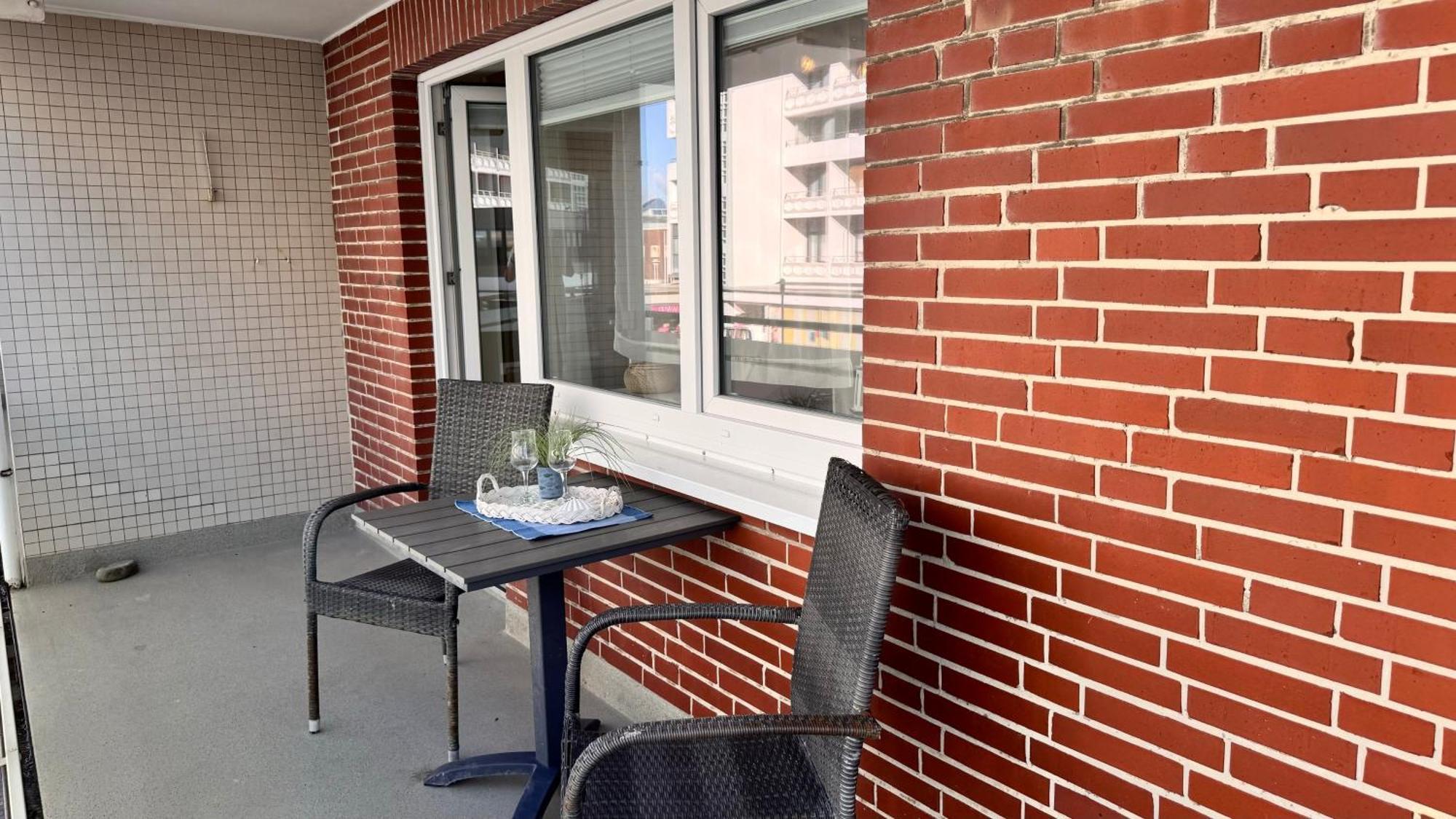 10-105, Sehr Strandnah, Im Herzen Westerlands, Westbalkon, 1 Zi Exterior photo